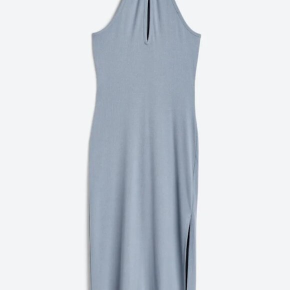 WAYF - Large Sleeveless Turtleneck Knit Midi Dress - Picture 2 of 5